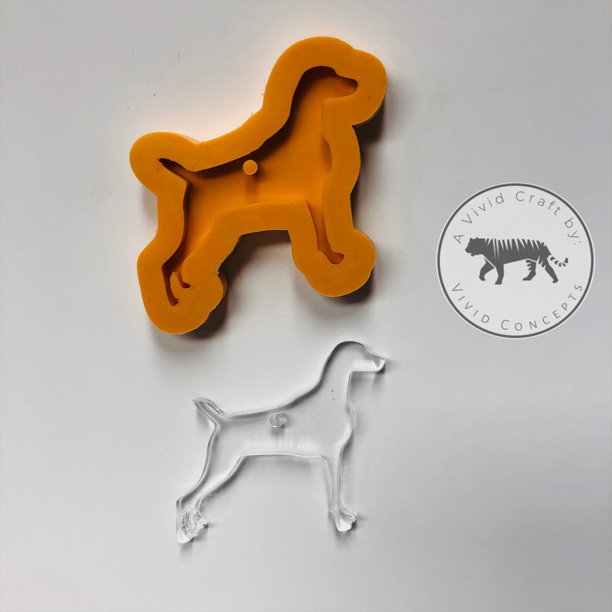 Dog - Weimaraner Silicone Mold – Vivid Concepts Inc