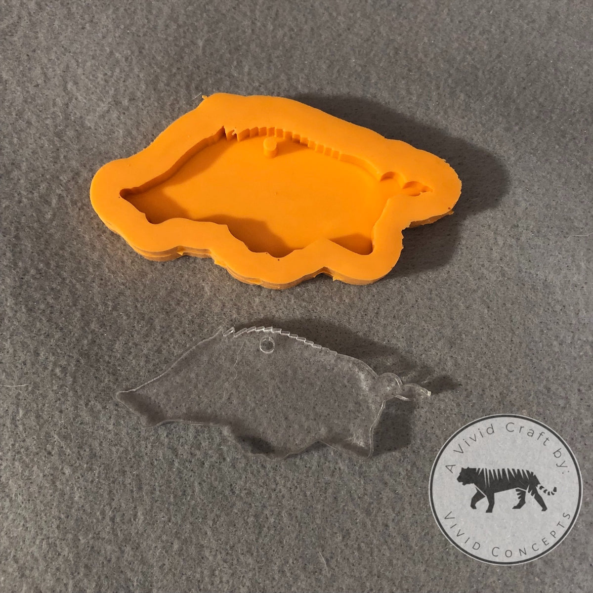 3D Pig Silicone Mold (2 Cavity)