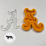 Letter A Silicone Mold