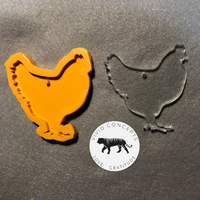 Chicken Silicone Mold