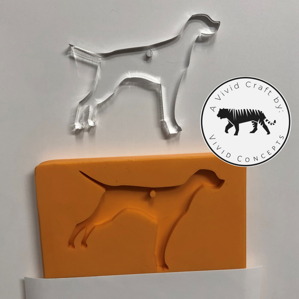 Dog - English Pointer Silicone Mold – Vivid Concepts Inc
