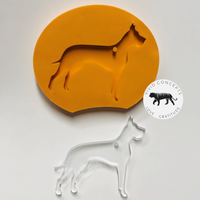 Dog - Great Dane (cropped ears) Silicone Mold