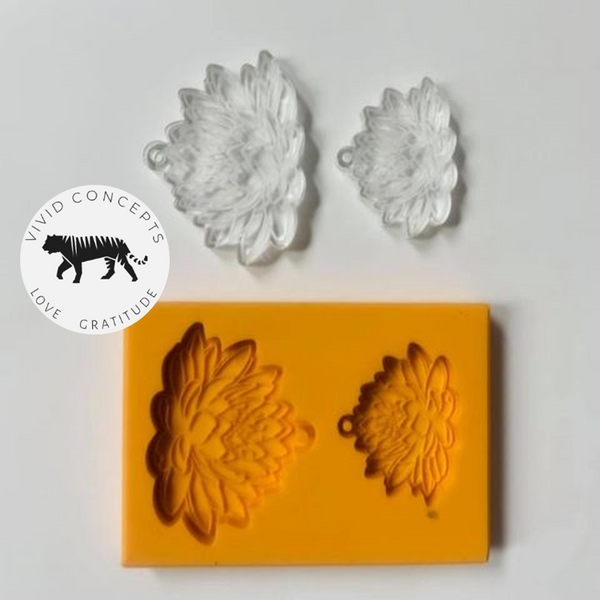 Lotus Flower Silicone Mold