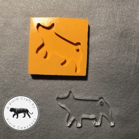 Show Pig Silicone Mold