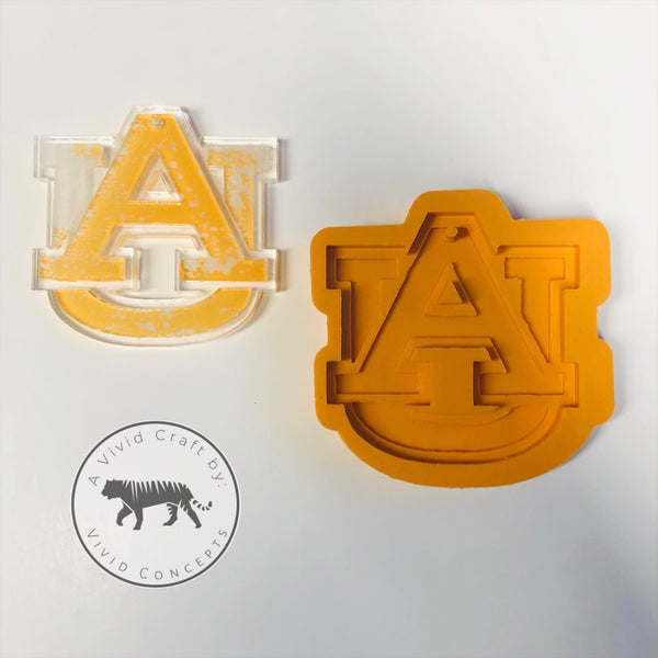 Letters UA Silicone Mold