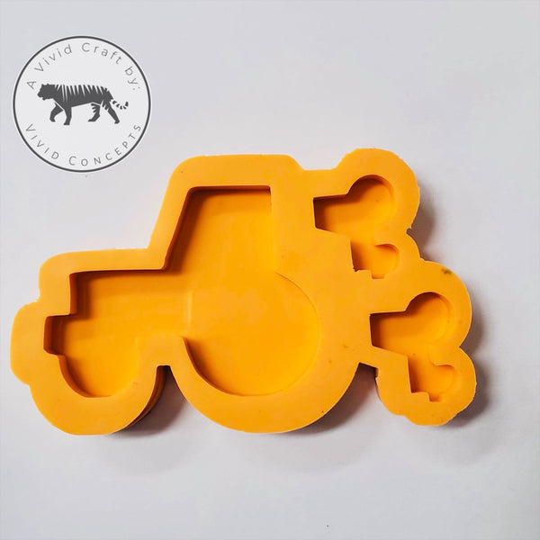 Tractor Family Silicone Mold Set