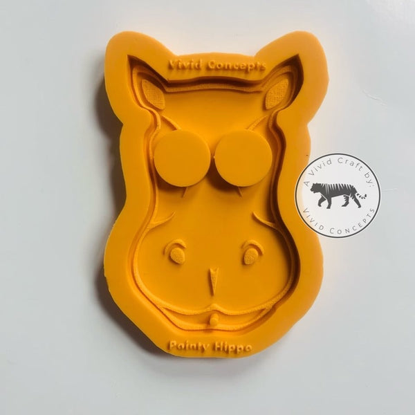 Pointy Hippo Silicone Mold