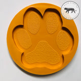Dog Paw Engraved Silicone Mold