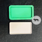 Small Tray Silicone Mold (3.5”x6.5” shallow square)