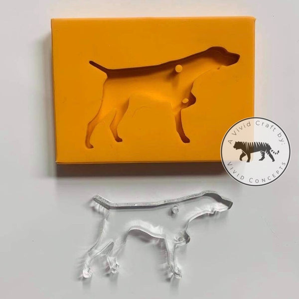 Dog - German Short Haired Pointer Silicone Mold – Vivid Concepts Inc