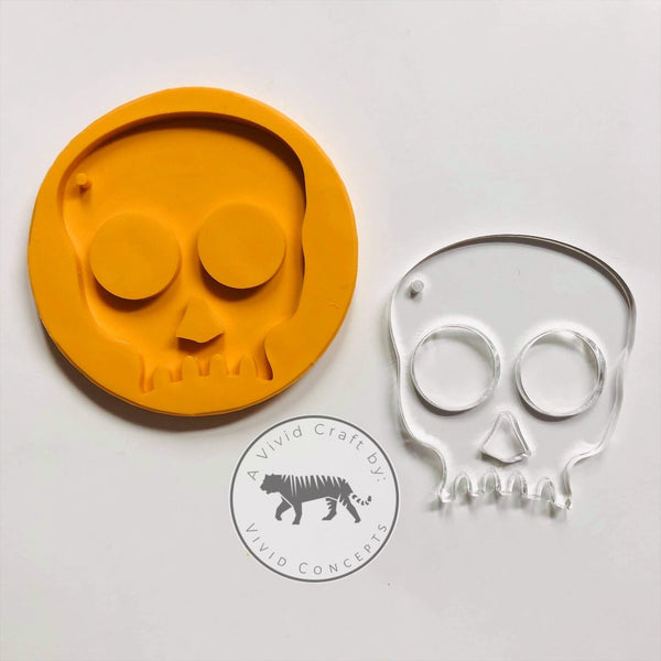 Jagged Tooth Skull Silicone Mold – Vivid Concepts Inc