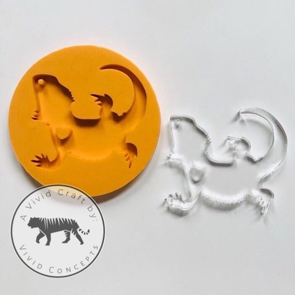 Bearded Dragon Silicone Mold – Vivid Concepts Inc