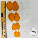 Droplet earrings Silicone Mold