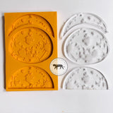 Moon Hanging (Engraved) Silicone Mold