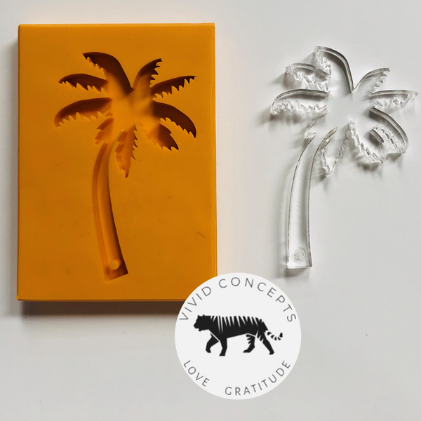 mold on palm plant Palm Tree Silicone Mold – Vivid Concepts Inc